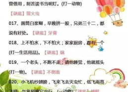 打谜语及答案,趣味谜题与智慧解答集锦